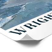Wrightsville Beach Art - Wrightsville Art - Wright Poster (Ecke)