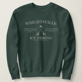 Wrightsville Beach Ice Fischen, North Carolina Sweatshirt