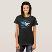 Wrightsville Beach Nc Sommer Patriotischer Stolz a T-Shirt (Vorne ganz)