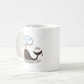 Wrightsville Beach Nc Sommerzeit Whale Kaffeetasse (Vorderseite Links)
