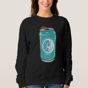 Wrightsville Beach North Carolina Nc Bier Soda Lim Sweatshirt