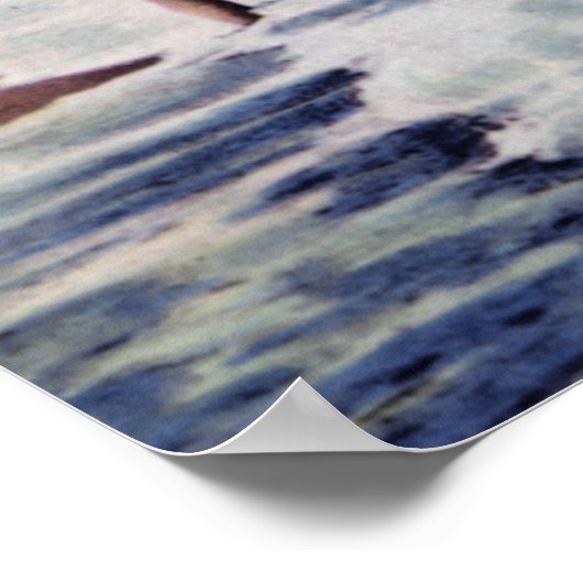 Wrightsville Beach North Carolina Surf Fischen Poster (Ecke)