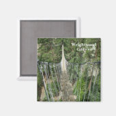 Wrightwood Magnet! Magnet (Vorderseite/Rückseite)