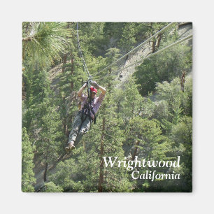 Wrightwood Ziplining Magnet! Magnet