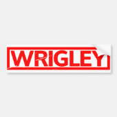 Wrigley Briefmarke Autoaufkleber (Vorne)