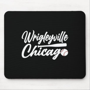 Wrigleyville Chicago Baseball American Mousepad