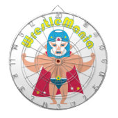 Wringen-Manie Dartscheibe (vorne)