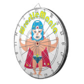 Wringen-Manie Dartscheibe (Vorderseite rechts)