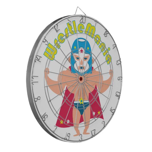 Wringen-Manie Dartscheibe (Vorderseite Links)