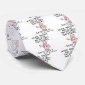 WRINGEN SIE NIE MIT EINEM SCHWEIN KRAWATTE (Gerollt)