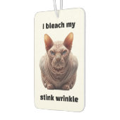Wrinkle Sphynx Cat Autolufterfrischer (Links)