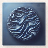 wrinkled satin glasuntersetzer (Vorderseite)