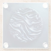 wrinkled satin glasuntersetzer (Rückseite)