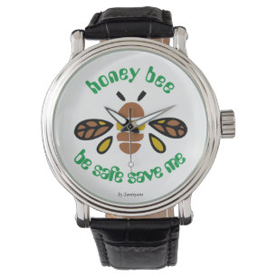 Wrist Watch Honey Bee Armbanduhr