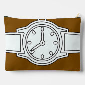 Wristwatch Brown Zubehörtasche (Rückseite)