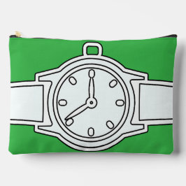 Wristwatch Green Zubehörtasche