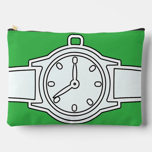 Wristwatch Green Zubehörtasche (Vorderseite)