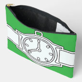 Wristwatch Green Zubehörtasche (Offen)