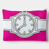 Wristwatch Hot Pink Zubehörtasche (Rückseite)
