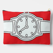 Wristwatch Red Zubehörtasche (Rückseite)