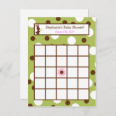 Writable Bingo Card Forest Friends Bunny Einladungspostkarte (Vorne/Hinten)