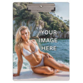 WRITE! ✍️ Custom Clipboard – Add Your Own Design Klemmbrett (Vorderseite)
