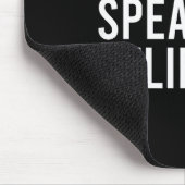 Write It Speak It Believe It Motivational Faith Ap Mousepad (Ecke)