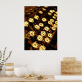 Write Me - Letter Keys Poster (Küche)