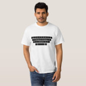 Write On - Geschenke für angehende Schriftsteller T-Shirt (Vorne ganz)