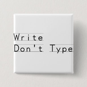 Write schreiben nicht button
