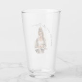 Write & Sip: Glasware für Kühne & Kreative Glas (Rückseite)