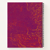 Write The Vision, 8.5x11 notebook, spiralgebunden Notizblock (Rückseite)