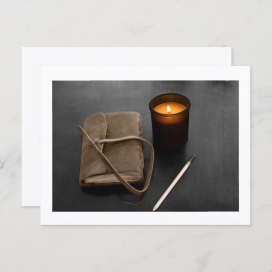 Write to Dream by Approachable Wolf J. H. Thornton Postkarte (Vorne/Hinten)