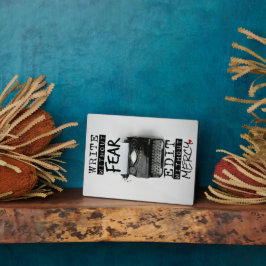 Write Without Fear. Edit Without Mercy. - PHOTO Fotoplatte