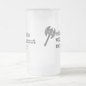 Write Without Fear Edit Without Mercy Writers Mattglas Bierglas (Mittel)