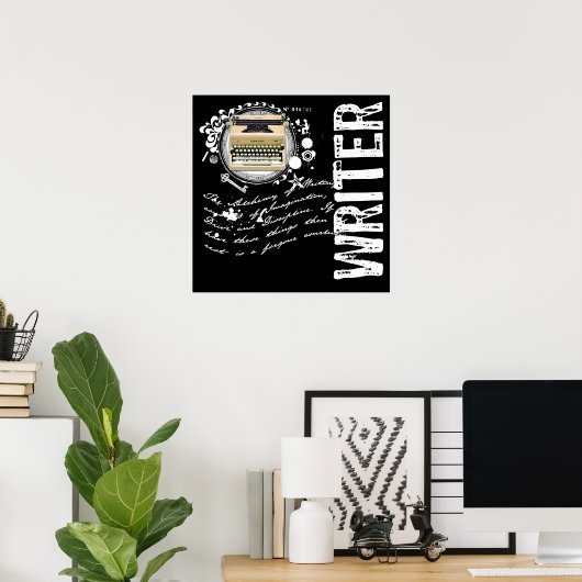 Writer Alchemy Poster (Heimbüro)