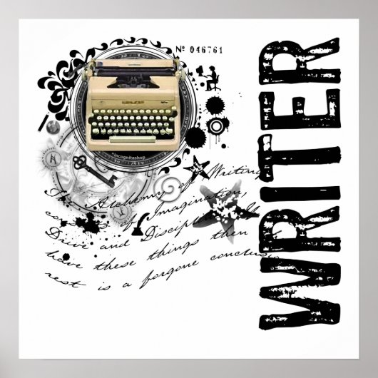 Writer Alchemy Poster (Vorne)