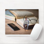 Writer at Work / Writish Delights (© Mira) Mousepad (Mit Mouse)