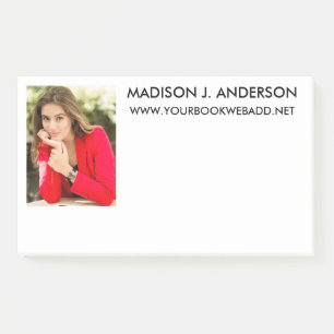 Writer Author Foto Post-it Klebezettel