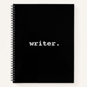 Writer Black Notizblock (Vorderseite)