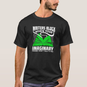 Writer Blockdesign für einen Buchautor Premium T-Shirt