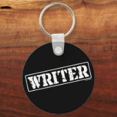 Writer-Briefmarke Schlüsselanhänger (Vorderseite)