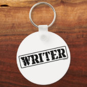 Writer-Briefmarke Schlüsselanhänger (Vorderseite)