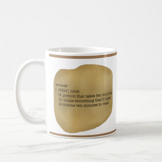 Writer Definition Kaffeetasse (Links)