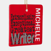 Writer Extraordinaire CUSTOM Keramikornament (Rechts)