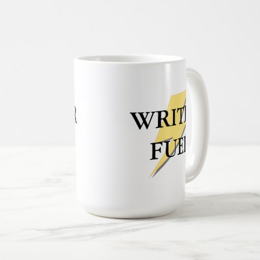 Writer Fuel Tasse (VorderseiteRechts)