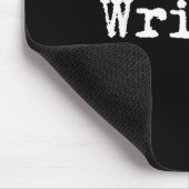 Writer Funny Writing Book Au Novelist Gift Christm Mousepad (Ecke)