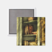 Writer - In der Bibliothek Magnet (Vorderseite/Rückseite)