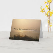 Writer Karte (Gelbe Blume)