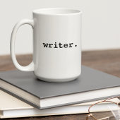 Writer Large Tasse